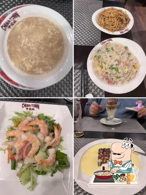 Riz cantonais à Chinatown