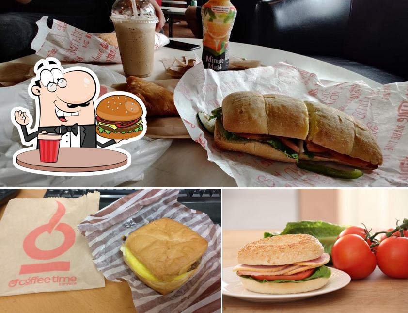 Les hamburgers de Coffee Time will satisferont une grande variété de goûts