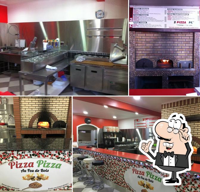 L'intérieur de Pizza Pizza