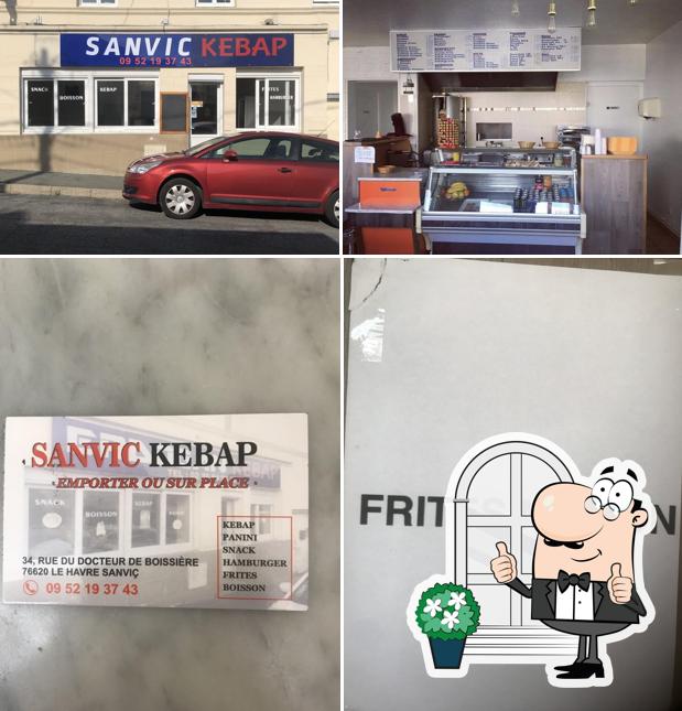 L'extérieur de SANVIC KEBAB