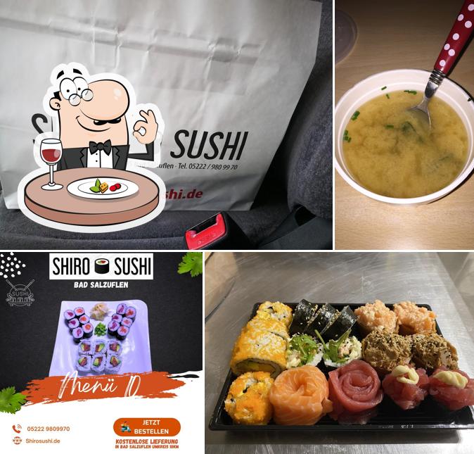 Блюда в "Shiro Sushi Bad Salzuflen"