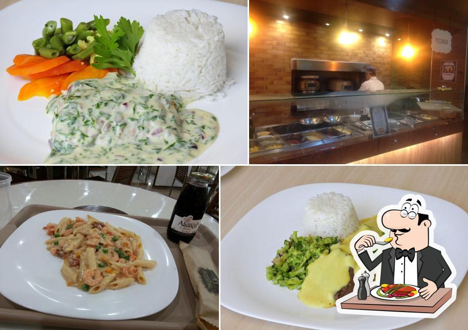 Comida em Restaurante Super Grill