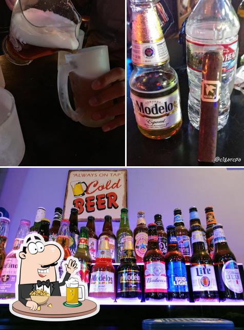 Enjoy the variety of beers