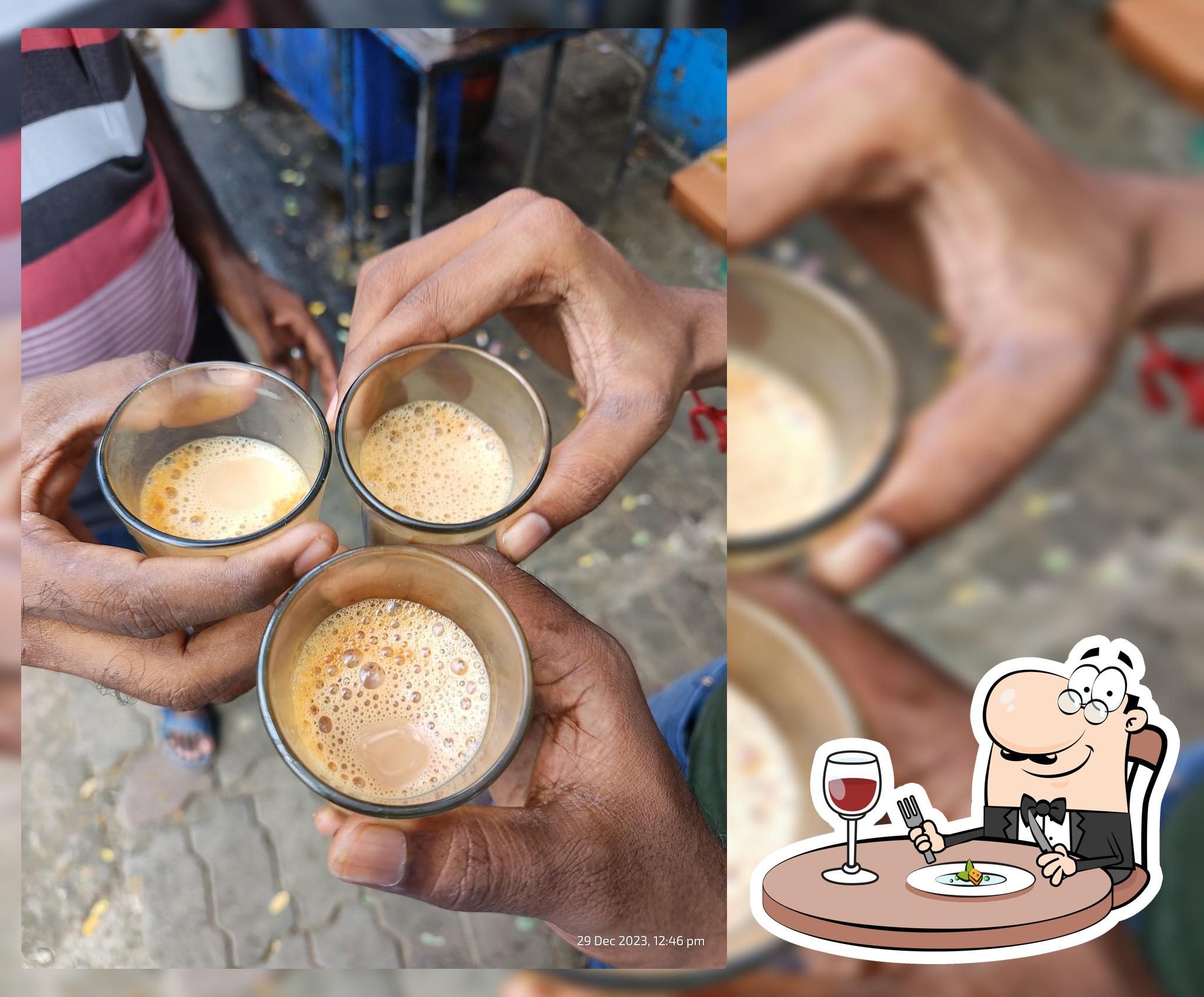 Food at Vignesh coffee bar