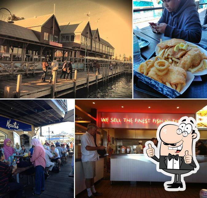 Kailis Fishmarket Cafe in Fremantle Restaurant menu and reviews