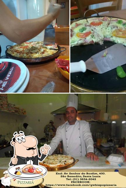 Experimente pizza no Pizzaria Cristina