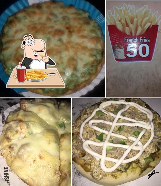 French fries at Favorite Pizza and Grill