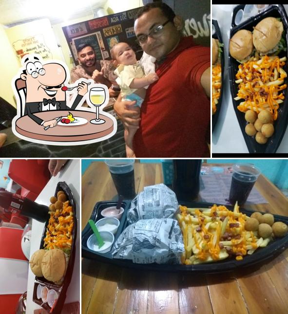 Comida em Holandas Burguer