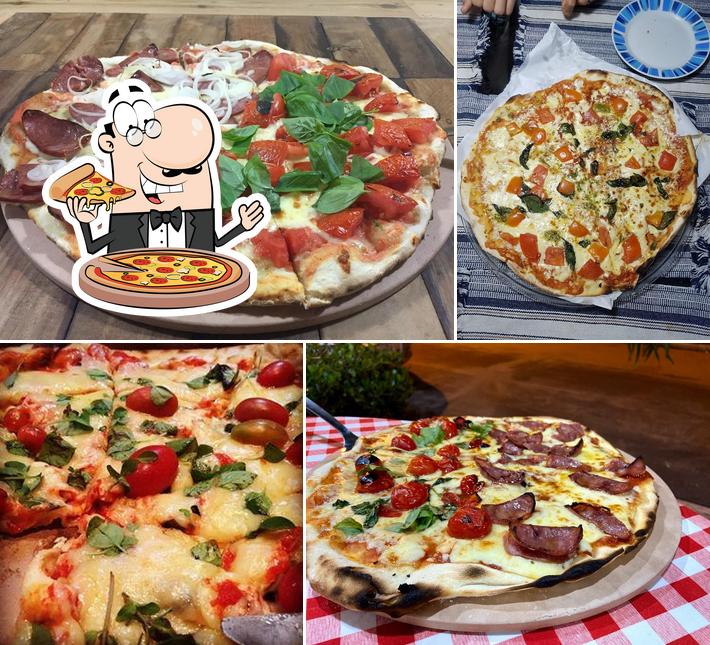 Elige entre diferentes modelos de pizza