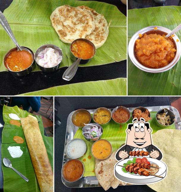 Food at Saravana Bhavan