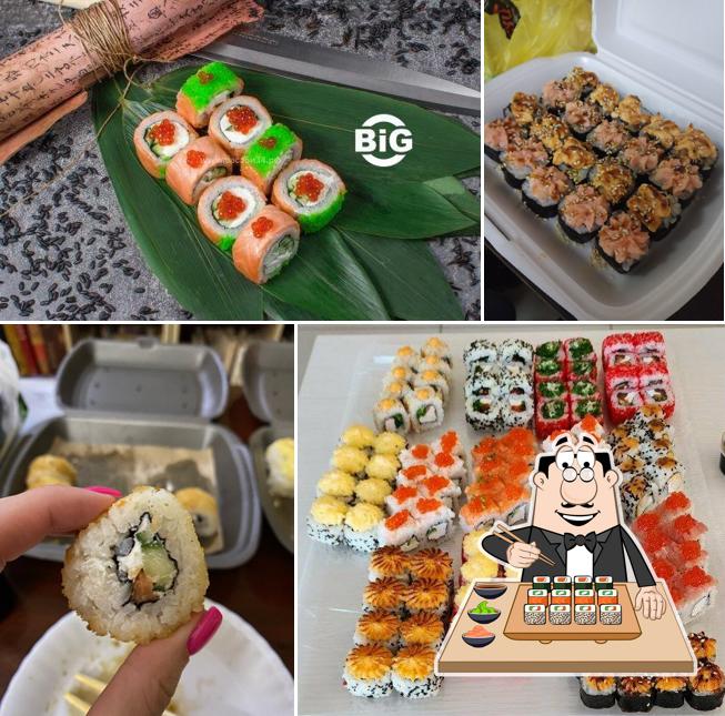 Choisissez de nombreuses options de sushi