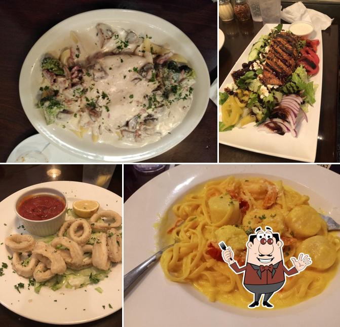 Еда в "Vesuvio's Italian Restaurant & Pizzeria"