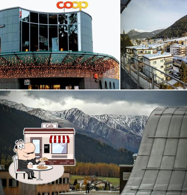 Guarda gli esterni di Coop Restaurant Davos