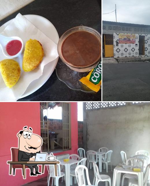 O Empanadas Colombianas se destaca pelo interior e comida