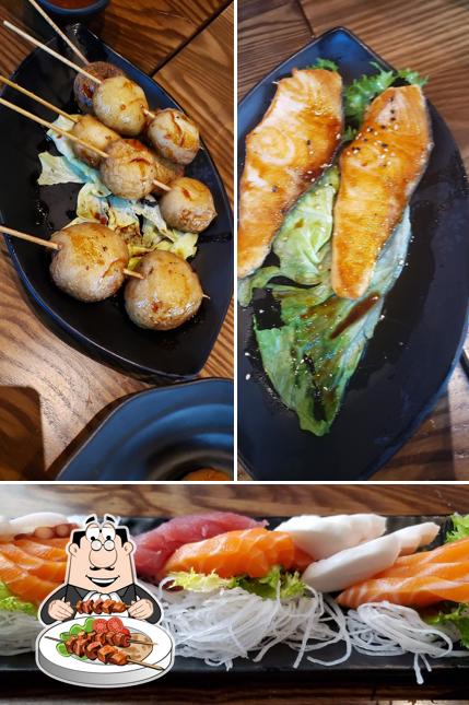 Еда в "Ichiki Japanese & Thai Restaurant"