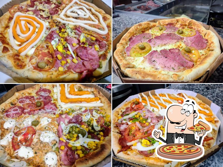 Peça pizza no La Boccaccia Pizzaria