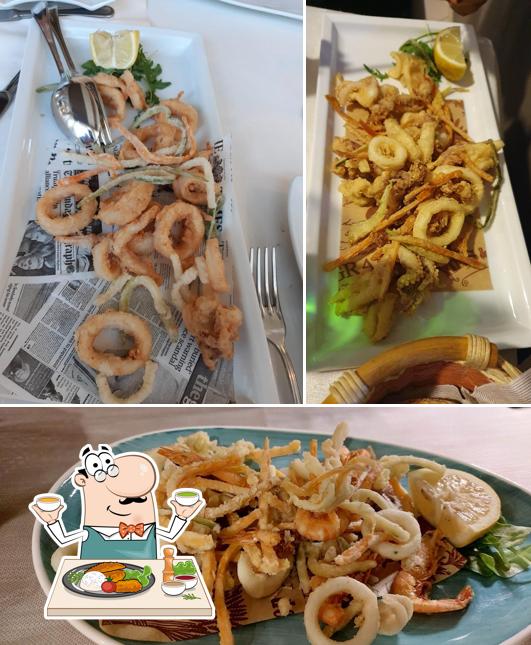 Calamari fritti al Ristorante La Villetta