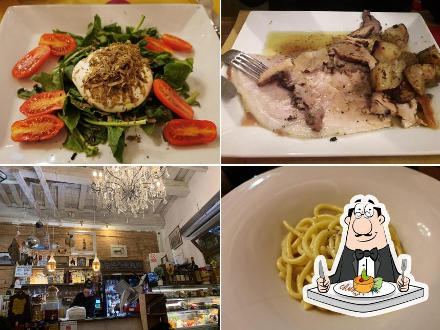 Platti al Osteria e Vinaino Cicalone