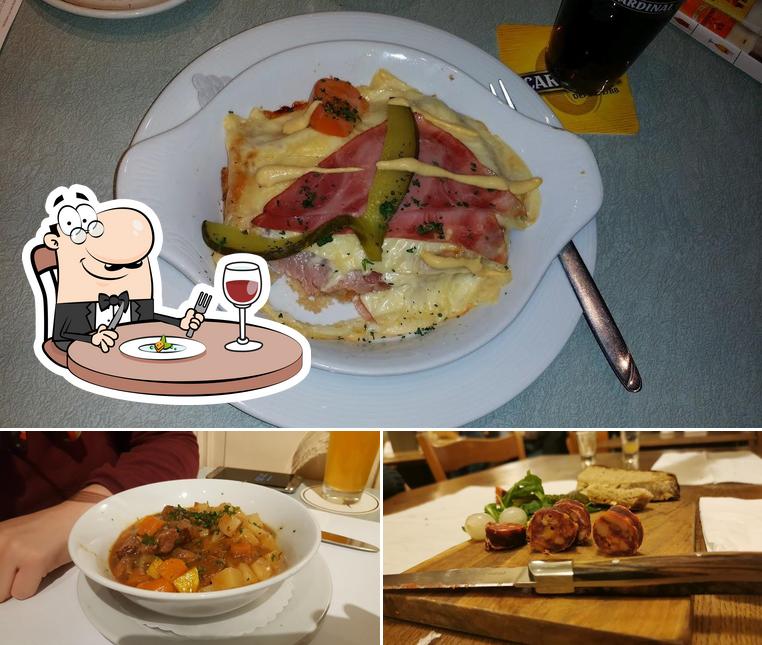 Cibo al Café des Pyrénées