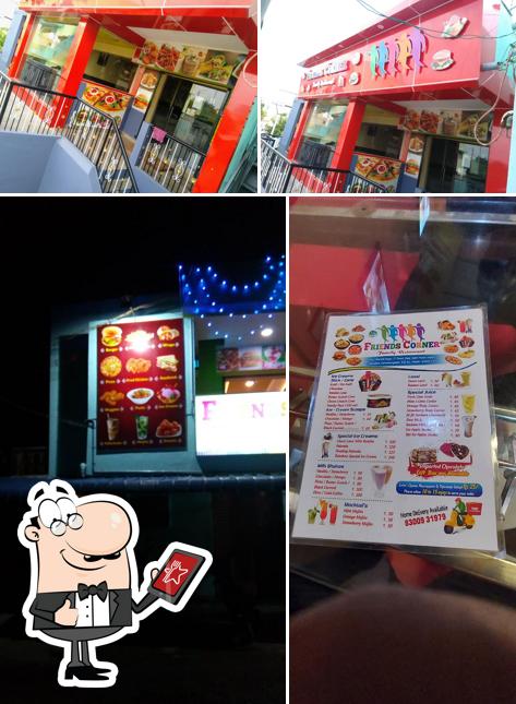 The exterior of FRIENDS CORNER, Family Restaurant
