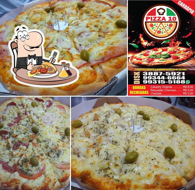 Experimente diversos estilos de pizza