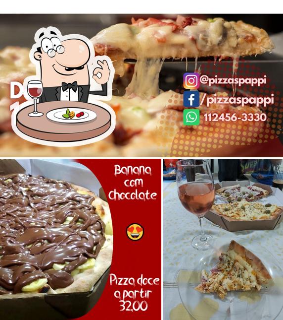 Comida em Pizzaria Pappi Pizzas