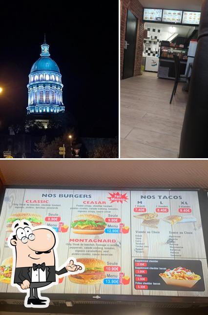 Vérifiez l’image affichant la intérieur et nourriture concernant 123 Burger