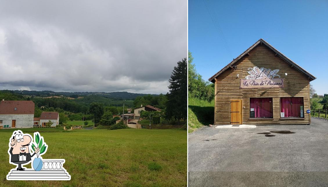 L'extérieur de Le Pain de Proissans