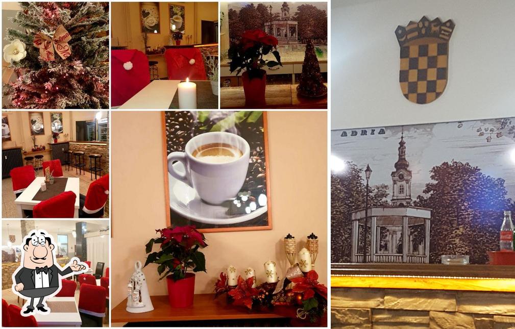 Gli interni di Restoran Adria- Bjelovar
