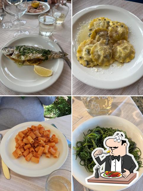 Cibo al Trattoria Cacciatore Cucina del Lago d'Iseo e Valcamonica