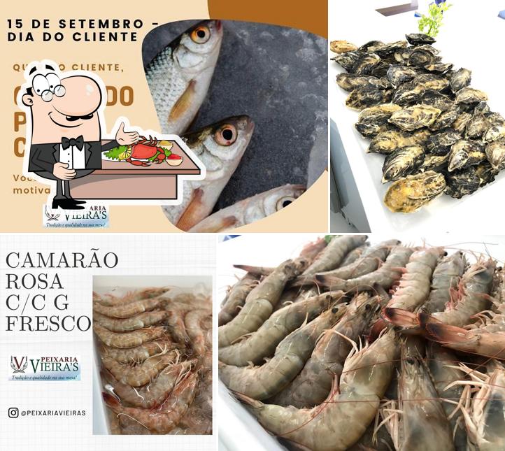 Consiga frutos do mar no Empório Peixaria Vieira's