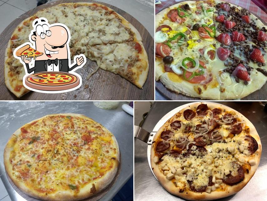 Escolha diversos variedades de pizza