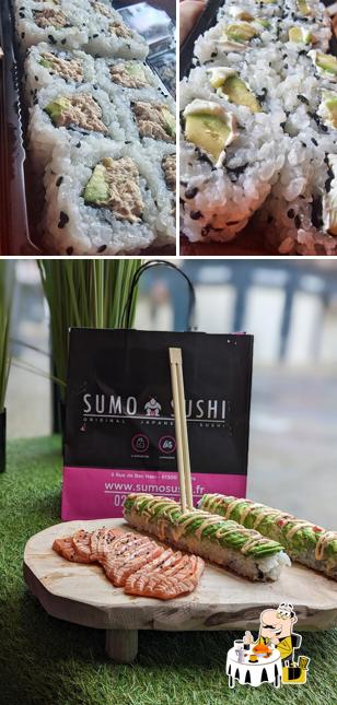 Nourriture à Sumo Sushi