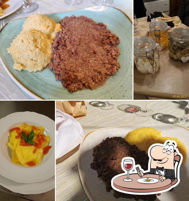 Cibo al Trattoria della Stella Verbania