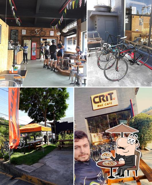 O exterior do Crit Bike Café