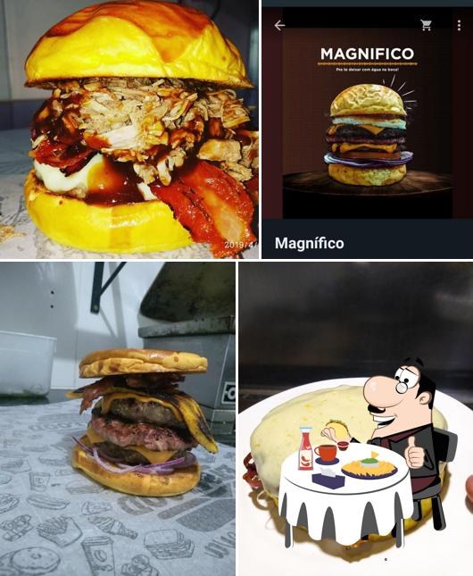 Delicie-se com um hambúrguer no Garagem burger