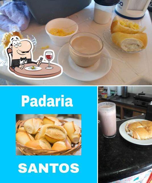 Comida em Panificadora Santa Clara