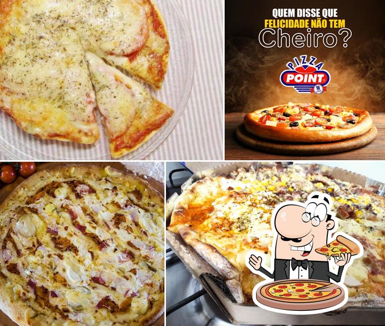 Peça diferentes estilos de pizza