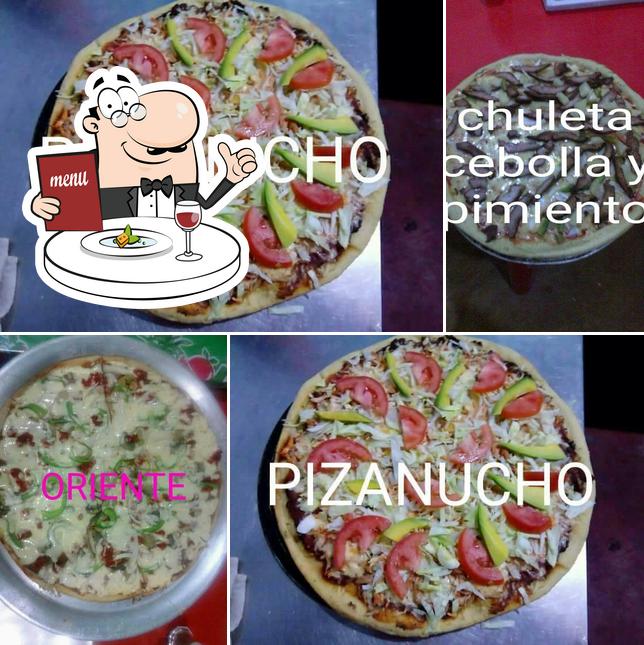 Comida en Pizzeria El Oriente