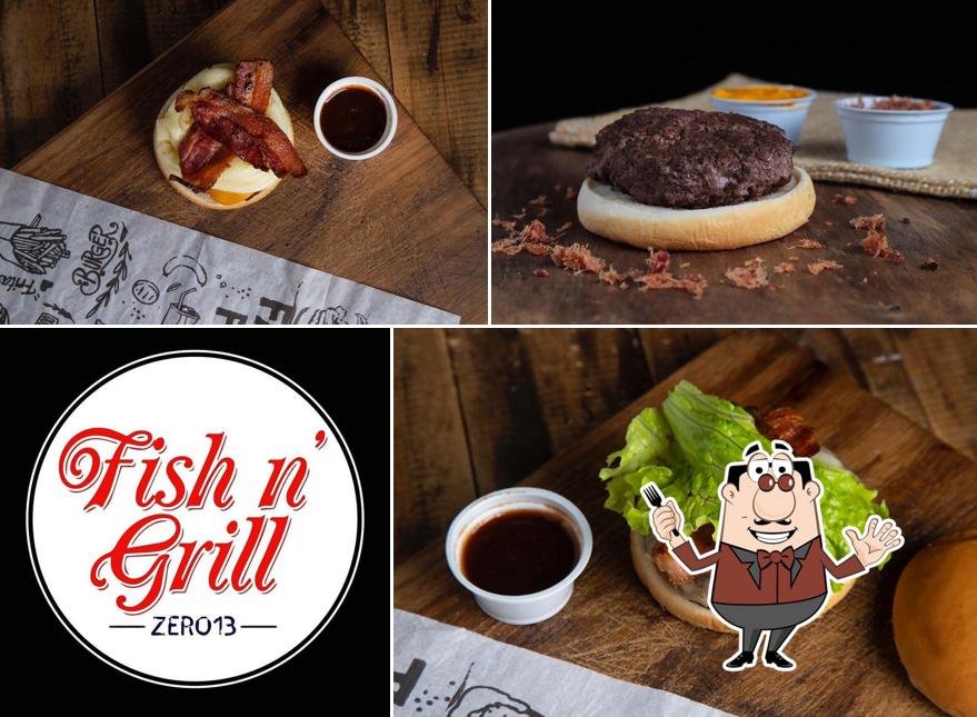 Platos en Fish n Grill Zero13 Hamburgueria