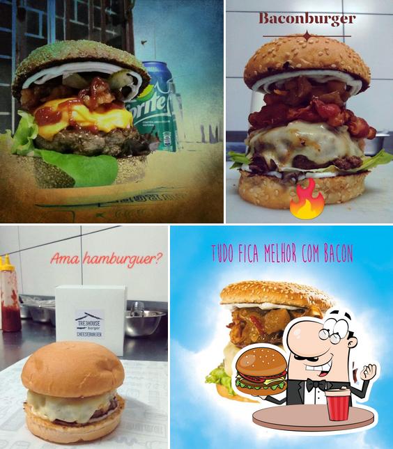 Delicie-se com um hambúrguer no Treehouse Burger