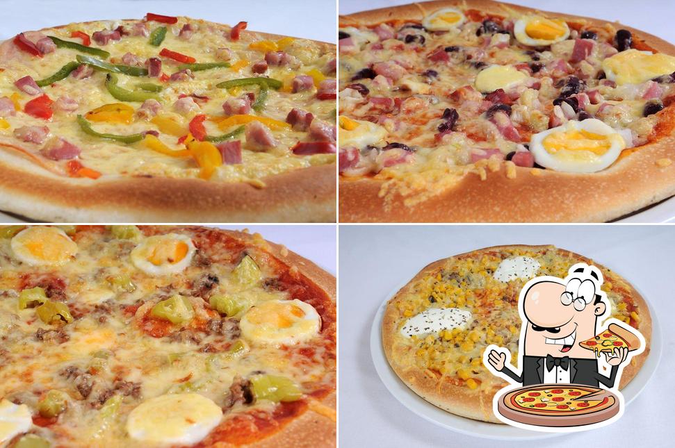 En Pizza Karaván Érd, puedes probar una pizza