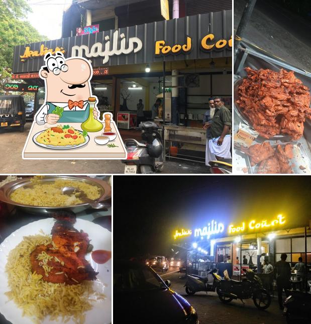 Food at Arabian Majlis