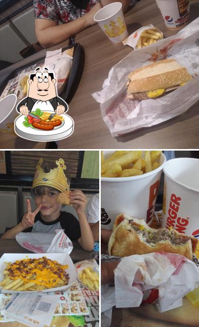 Platos en Burger King