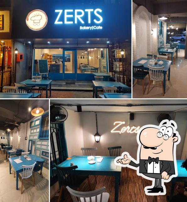 The interior of ZERTS Bakery Cafe