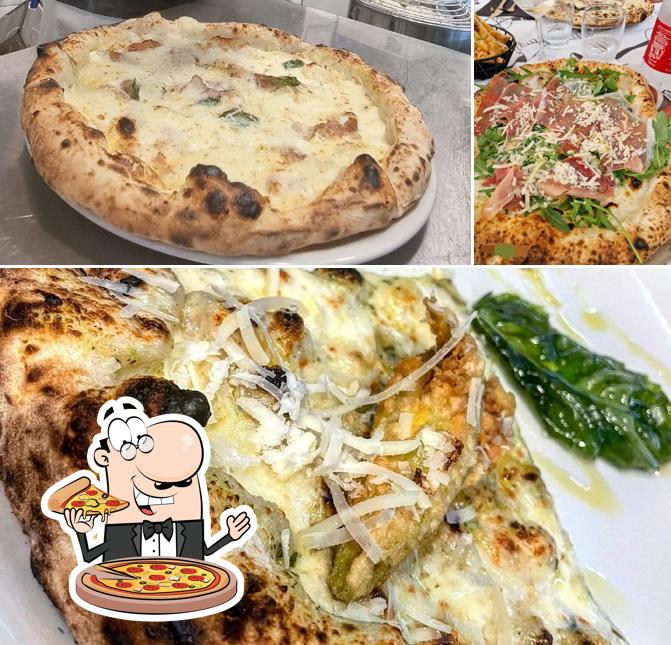 A Il Testone, puoi ordinare una bella pizza