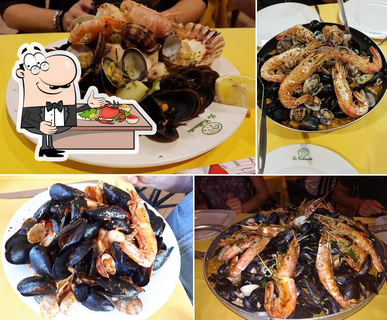 Ordina la cucina di mare a Ristorante Pizzeria La Collinetta