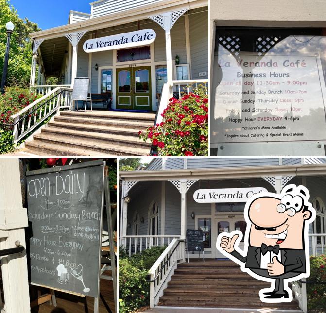 La Veranda Cafe in Clayton Restaurant menu and reviews
