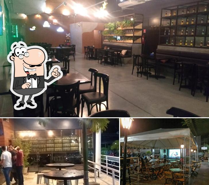 Veja imagens do interior do Docca Rooftop Bar