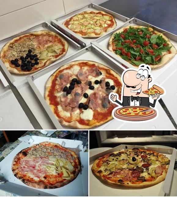 Prenditi tra le svariate varianti di pizza